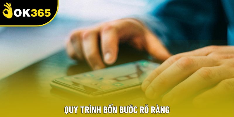 Quy trình bốn bước rõ ràng